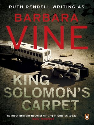 cover image of King Solomon's Carpet